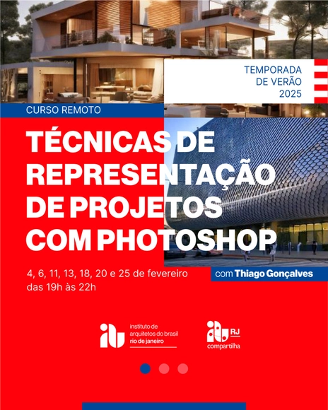 Curso Técnicas de Representação de Projetos com Photoshop - Imagem de Destaque