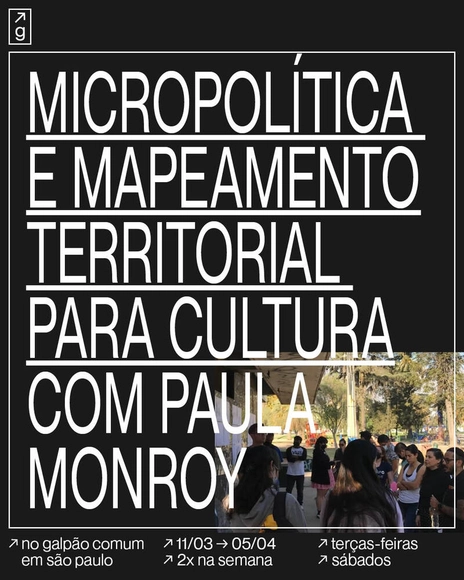 Micropolítica e mapeamento territorial para cultura com Paula Monroy  - Imagem de Destaque