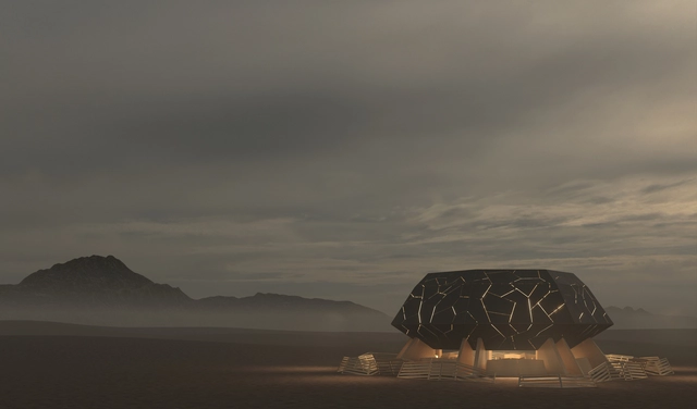 Miguel Arraiz Reveals Temple of the Deep for Burning Man 2025 in Nevada, United States - Featured Image
