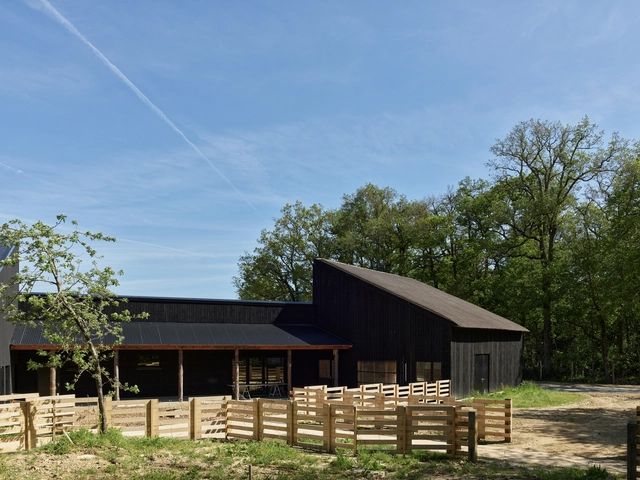 Le Potager Extraordinaire Center / Guinée et Potin Architects - Exterior Photography, Landscape, Fence
