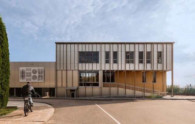 CEDFOB Innovation Pavillon and Research Center / STGM Architectes - Exterior Photography, Educational Architecture, Facade