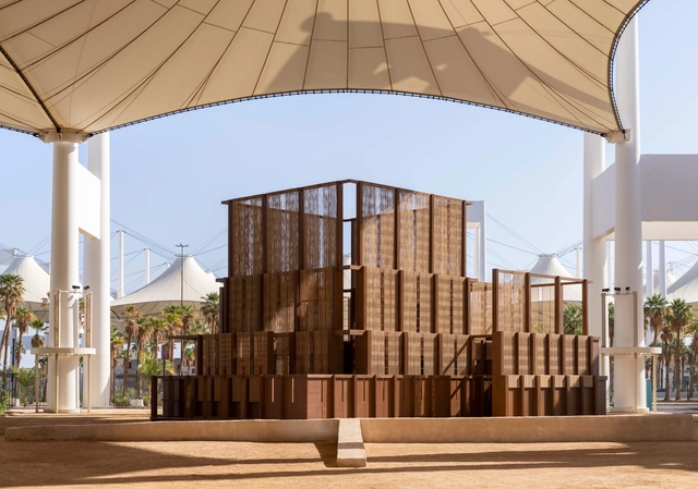 AlMusalla at the Islamic Arts Biennale / East Architecture Studio - Pavilion