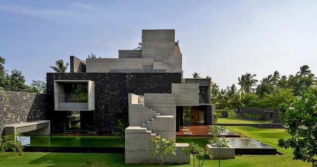 150 passos até a Casa do Mar / Matharoo Associates - Fotografia de Exterior, Casas