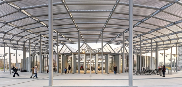 Villejuif Gustave Roussy 车站 / 多米尼克·佩罗建筑事务所 - 室内图, 地铁站
