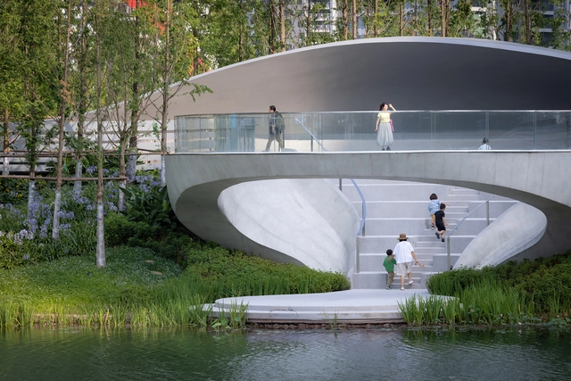 Ring of Starlight / HDEC AIR-CoLAB Studio - Exterior Photography, Pavilion