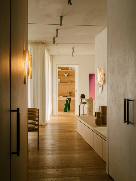 Am Tacheles Apartment  / TAKK Studio + Iwetta Ullenboom - Interior Photography, Apartment Interiors, Lighting, Chair