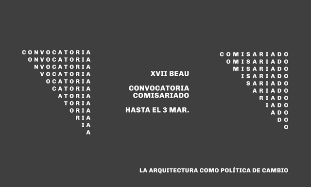 Bajo el lema 'La arquitectura como política de cambio', se abre la convocatoria para seleccionar el comisariado de la XVII Bienal Española de Arquitectura y Urbanismo - Imagen Principal