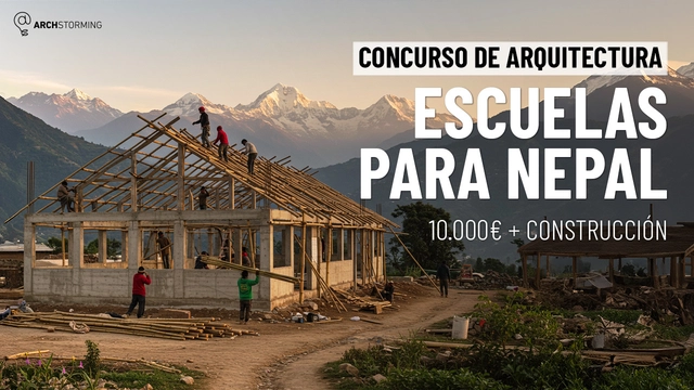 Concurso internacional 'Escuelas para Nepal: Construyendo Resiliencia' - Imagen Principal