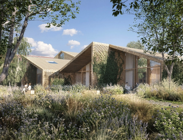 BIG Wins Competition for New Sankt Lukas Hospice in Denmark - Featured Image