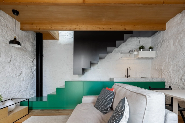 Casa Covelo / spaceworkers - Fotografia de Interiores, Renovação, Escada, Iluminação, Cadeira