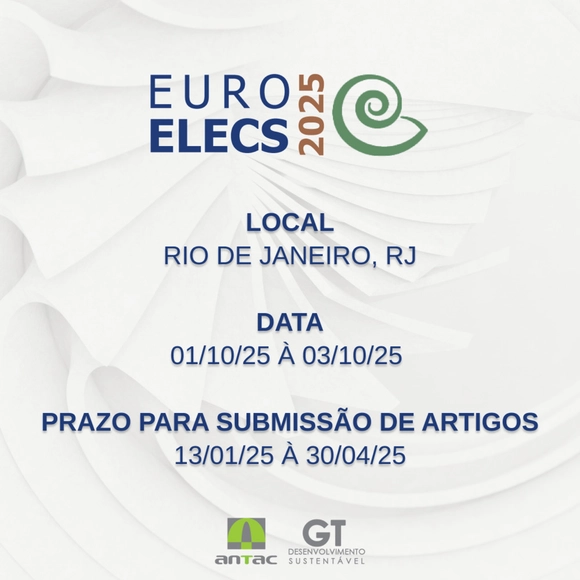 VI Encontro Latino-Americano e Europeu sobre Edificações e Comunidades Sustentáveis - EuroELECS - Imagem de Destaque