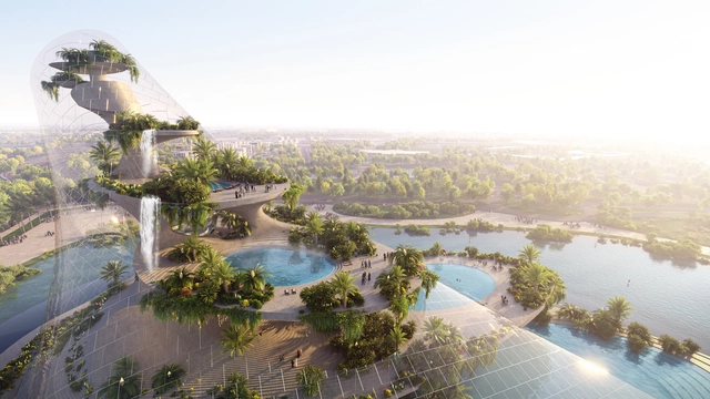 Diller Scofidio + Renfro Unveils 100-Meter Wellness Tower in Dubai, UAE - Featured Image
