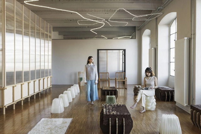Botica de diseño / ecoLogicStudio - Fotografía interior, Arquitectura Cultural, Iluminación, Sillas