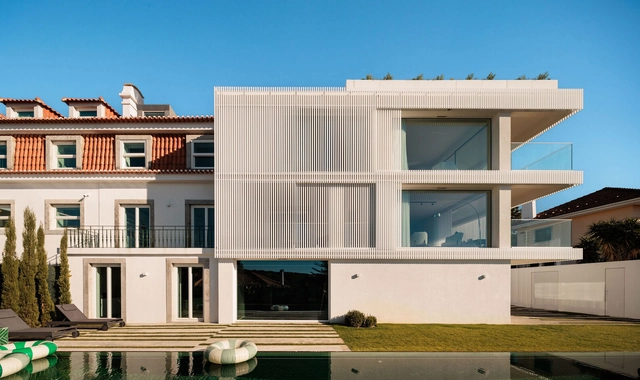 Restelo MGR House  / João Tiago Aguiar, Arquitectos - Exterior Photography, Extension, Balcony