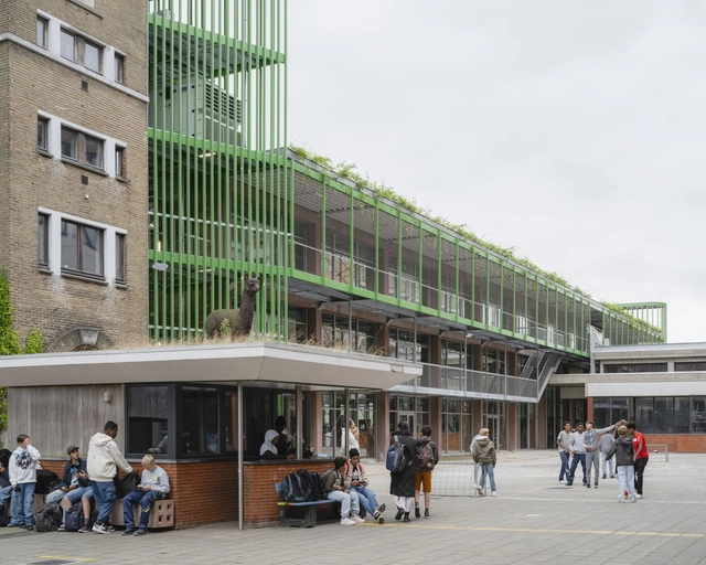 PPW 工作室 / NWLND Rogiers Vandeputte + Kris Broidioi - 建筑图, 教育建筑