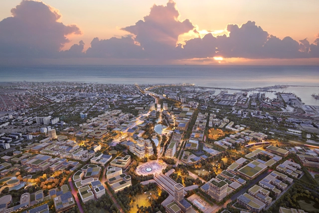 Foster + Partners Unveils Masterplan to Transform Former Industrial Site in Constanța, Romania - Featured Image
