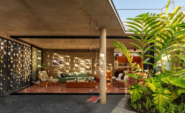 Casa Renda / Fernanda Neiva + Fernanda Palmieri + Paula Zasnicoff - Fotografía exterior, Casas, Patio interior