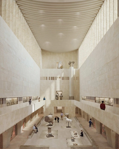 Lina Ghotmeh gana el concurso para rediseñar las galerías Western Range del Museo Británico - Imagen Principal