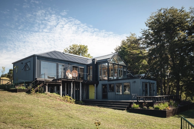 Casa Coihues / Esteban Uribe Arquitecto - Fotografía exterior, Casas, Jardín