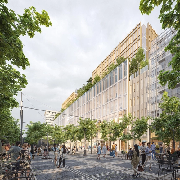 Renzo Piano Building Workshop Wins Competition to Design the New Midtstadt Mixed-Use Complex in Frankfurt - Featured Image
