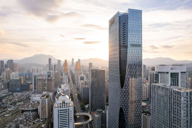 深圳兆鑫汇金广场  / Studio Fuksas - 建筑图, 集合住宅, 城市