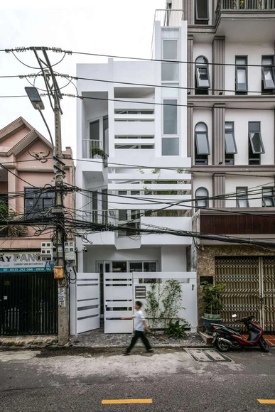 DaLa 住宅 / NAW Studio - 建筑图, 独立住宅, 楼梯, 扶手, 阳台