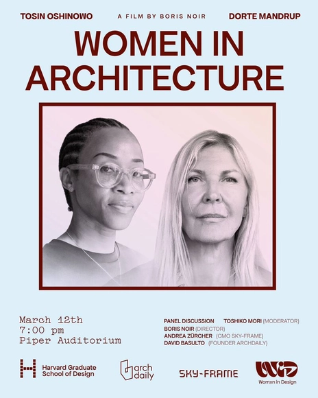 Women in Architecture: Tosin Oshinowo & Dorte Mandrup at Harvard GSD - Featured Image