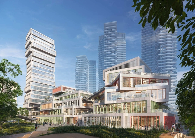 MVRDV 在中国成都麓湖生态城设计 LuLa Light 购物中心 - 主图
