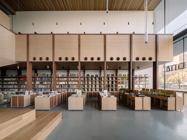 PAGEONE 北辰荟黑胶概念店 / llLab. 叙向建筑 - 商店