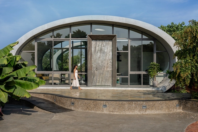 Carapace House - A Living Shell / Achyutam Designs - Exterior Photography, Houses, Arch