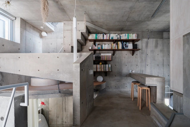 Casa Nakano / Suzuko Yamada Architects - Fotografía interior, Casas, Escaleras, Fijación Vigas