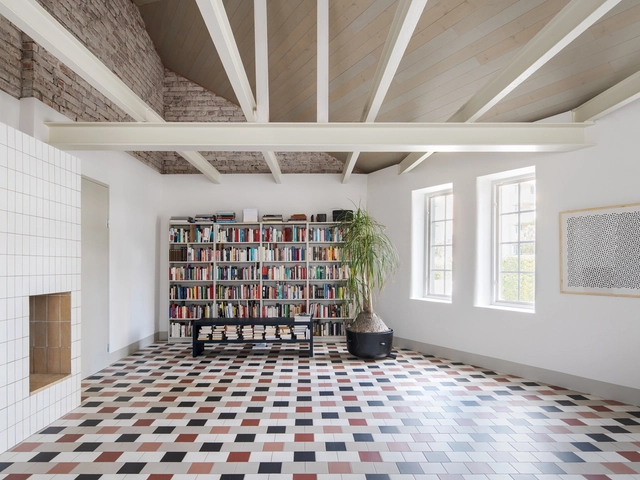 Casa Pátio em Uppsala / Jägnefält Milton - Fotografia de Interiores, Remodelação, Viga