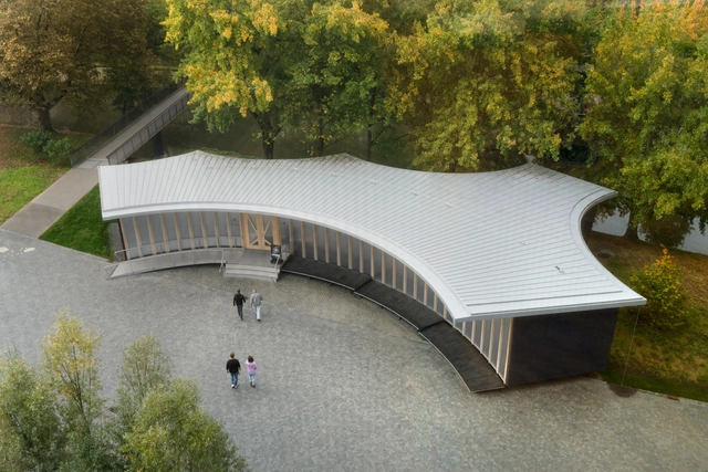 AI Pavilion / Sauerbruch Hutton - Temporary Installations