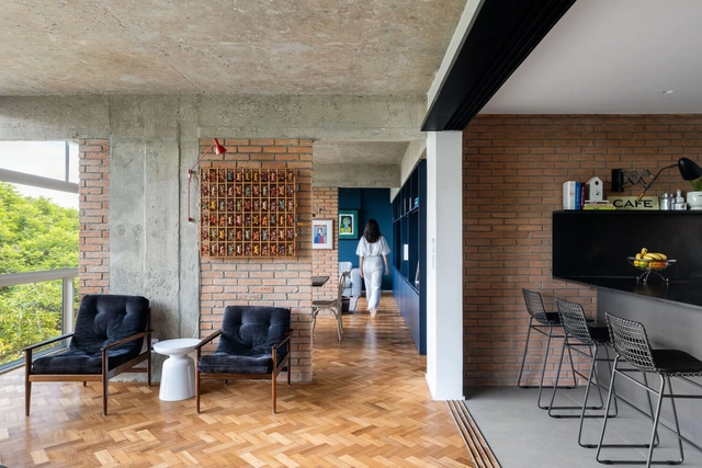Apartamento Relicário / CoDA Arquitetura - Fotografia de Interiores, Interiores De Apartamentos, Cadeira, Mesa