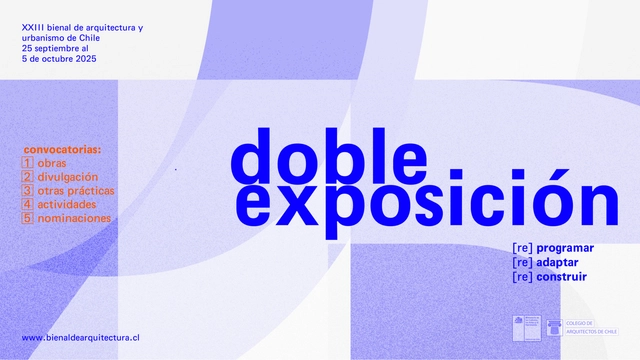 Convocatorias abiertas para la XXIII Bienal de Arquitectura y Urbanismo de Chile - Imagen Principal