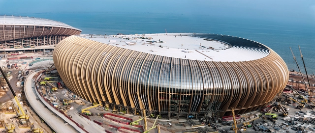 扎哈·哈迪德建筑事务所即将完成中国粤港澳大湾区大型体育中心建设 - 主图