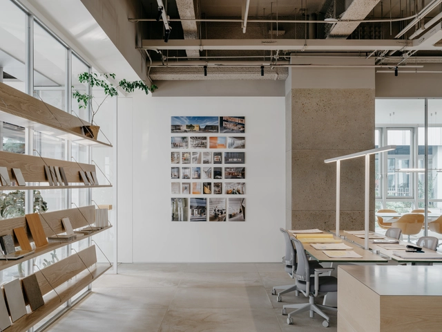 Oficina say architects Shanghai / say architects - Fotografía interior, Interiores De Oficina, Cocina, Sillas