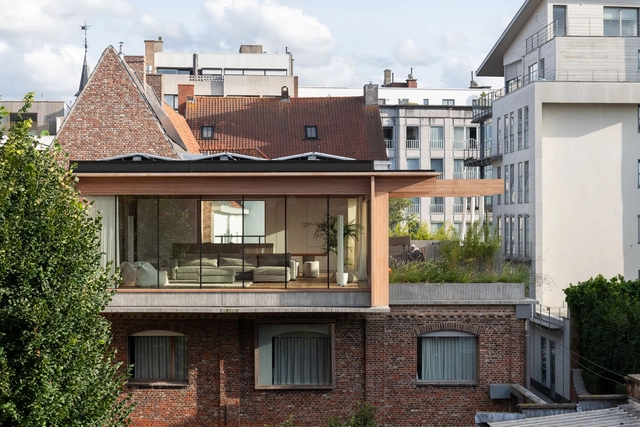 Casa b·o / driearchitecten - Fotografía exterior, Renovación, Balcón