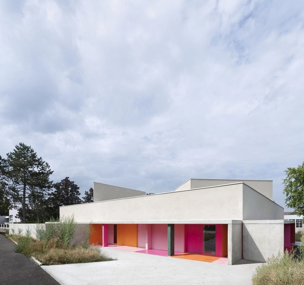 Multi-Childcare Crèche / Dominique Coulon & associés - Exterior Photography, Day Care