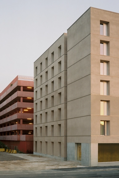 拉罗卡学生公寓 / A6A - 建筑图, 建筑