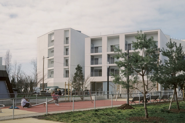Inouï Collective Housing / A6A - Exterior Photography, Apartments, Balcony