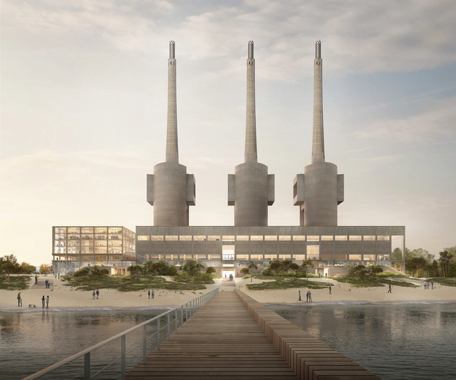 Garcés de Seta Bonet and Marvel Architects Win Competition to Transform Three Chimneys Into Catalunya Media City - Featured Image