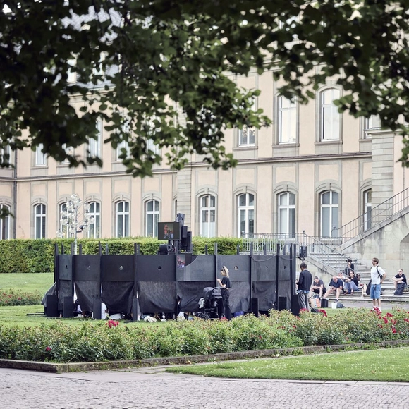 Circular Pavilion / Fabian A. Wagner + Wiss. Ass. Louise Daussy + Hochschule Kaiserslautern University of Applied Sciences - Exterior Photography, Pavilion, Courtyard