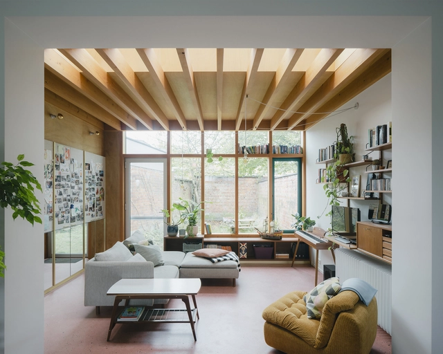 Casa BRUS / Luchtschip Architectuur - Fotografia de Interiores, Renovação, Iluminação, Mesa, Cadeira