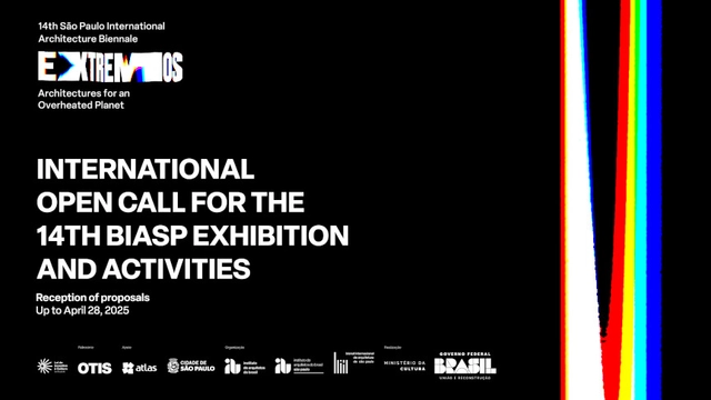 International Open Call for the 14th São Paulo International Architecture Biennale Exhibition and Activities - Featured Image