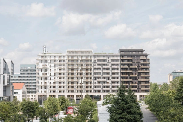 Vila Dos Atletas Jogos Olímpicos Paris 2024 / TRIPTYQUE + chaixetmorel. - Fotografia de Exterior, Apartamentos, Fachada