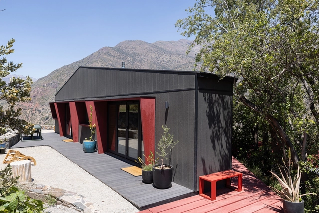 Casa estudio en la montaña / esapaciogracia  - Fotografía exterior, Casas