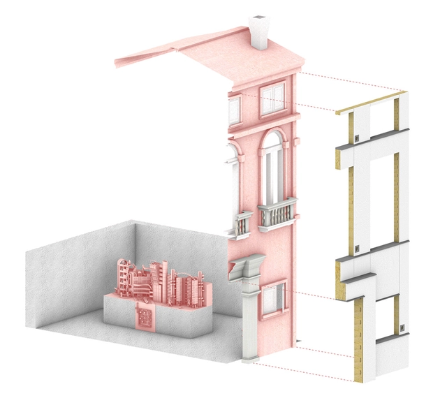The Estonian Pavilion at the 2025 Venice Biennale Questions Massive Insulation Projects Through a Façade Installation - Featured Image