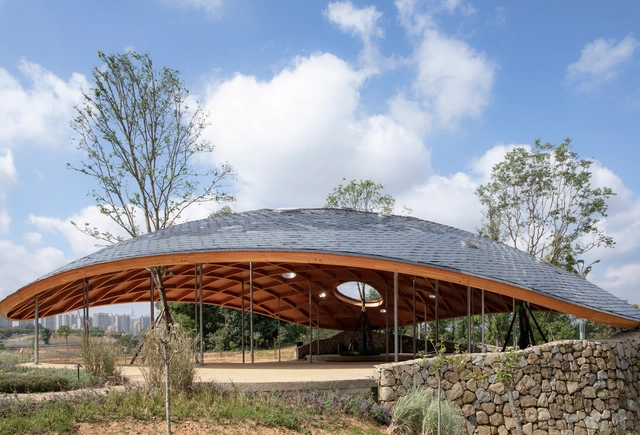 Heilongtan Dome Sala de música / Studio Dali Architects - Instalaciones Y Estructuras