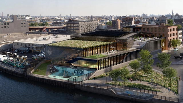 Populous Designs New Training Center for the New York Liberty Basketball Team in Brooklyn - Featured Image